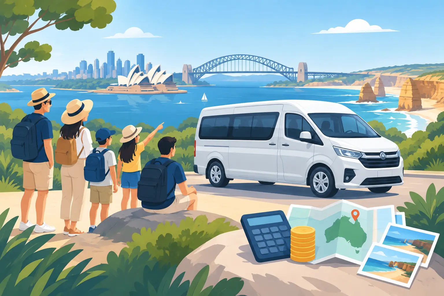 澳洲私人包车旅游价格怎么算?家庭朋友小团出行费用讲清 澳洲私人包车旅游价格怎么算?家庭朋友小团出行费用讲清